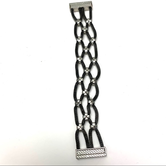 Dark Tone Silver Bracelet - Picture 2 of 4